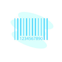 Illustration Vector graphic of barcode icon template