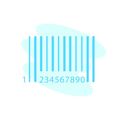 Illustration Vector graphic of barcode icon template
