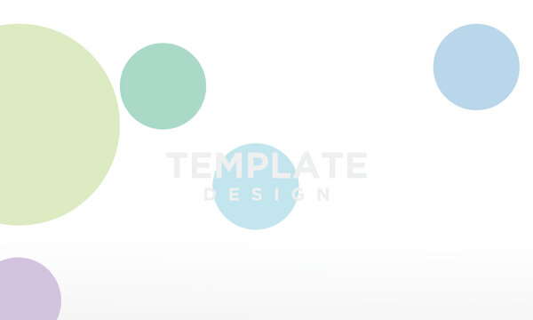 design template with round texture