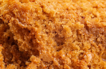 The texture of baking pie, biscuit dough. Background, macro
