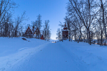 The church of Kiruna, Sweden