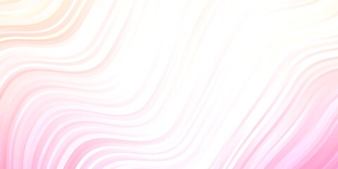 Light Pink vector layout with curves.