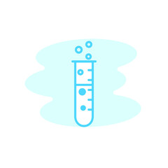 Illustration Vector graphic of chemistry icon template