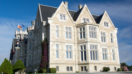 The Palacio de la Magdalena (Spanish for Magdalena Palace) is a palace located on the Magdalena Peninsula of the city of Santander, Cantabria, Spain.