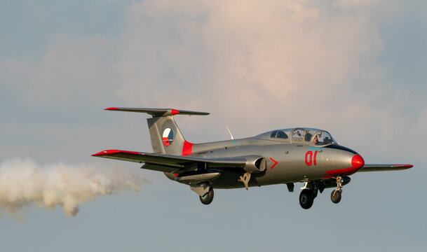 Czechoslovak training plane Aero L-29 Delf&iacute;n