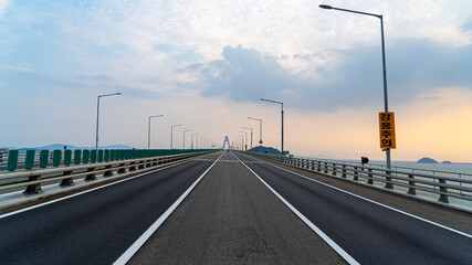 bridge over the river