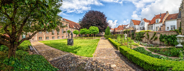 Historic City vegetable garden in Bergen op Zoom, the Netherlands