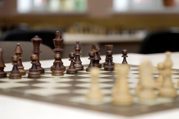chess board game of chess game