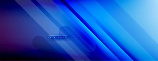 Abstract background. Shadow lines on bright shiny gradient background.