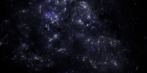 Banner Star field background . Starry outer space background texture . Colorful Starry Night Sky Outer Space background. 3D illustration
