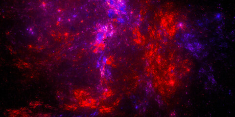 Banner Star field background . Starry outer space background texture . Colorful Starry Night Sky Outer Space background. 3D illustration
