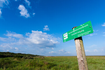 Beschermd Natuurmonument sign