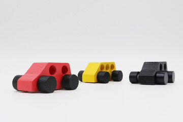 Fototapeta premium 車でレース