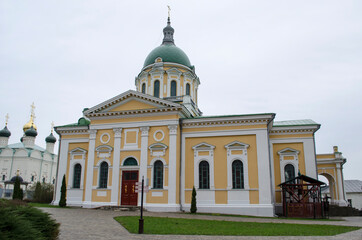 Fototapeta na wymiar Cathedral of the Beheading of the Head of John the Baptist in Zaraysk Moscow region