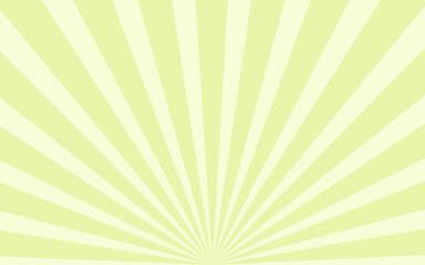 放射状の背景素材、イラスト（黄緑色バージョン）