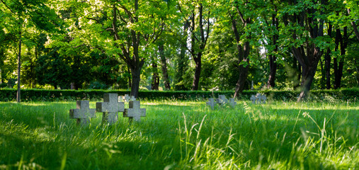 Military Cemetery No. 388 Cracow - Rakowice opened in 1920. Resting place of Polish independence...