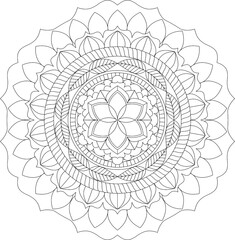 Mandalas Sterne Floral Mandala Design Blumen Stern Malbuch	