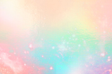Rainbow sparking pastel concrete texture background