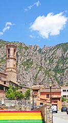 Fototapeta premium Vista general de Collbato en Barcelona, Catalunya, España, Europa 