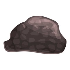 Aroma truffle icon cartoon vector. Food fungi. Mushroom truffle