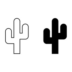Fototapeta premium Cactus icon