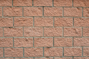 Textured Cinder Block Wall