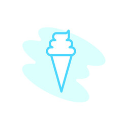 Illustration Vector graphic of ice cream icon template