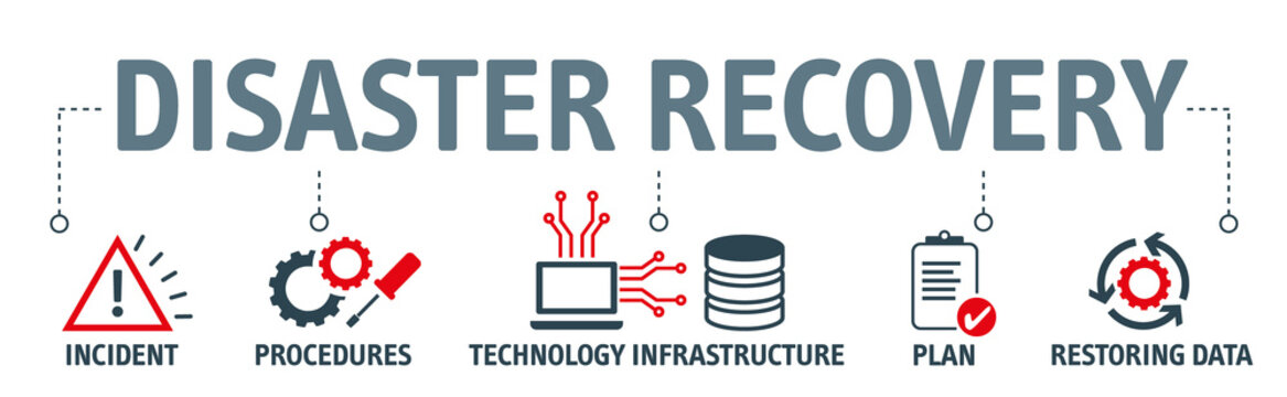 Disaster Recovery Vector Illustration Concept