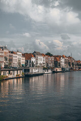 Fototapeta na wymiar view of the town Middelburg