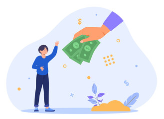 Concept of obtaining a universal basic income