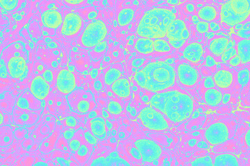 Colorful neon fluid patterned background