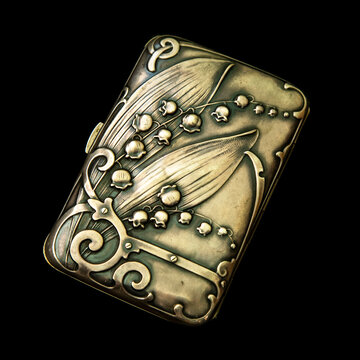 Antique silver box