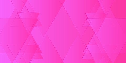 Abstract pink triangle background, geometry background