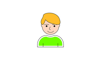 avatar people vector person flat user business icon symbol character illustration 