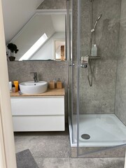 Badezimmer Modern Glas dusche 