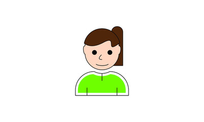 avatar people vector person flat user business icon symbol character illustration 