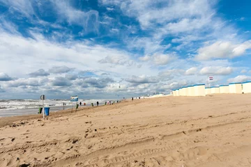 Deurstickers Landscape at Katwijk aan Zee © AGAMI