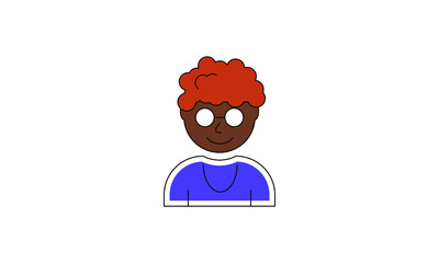 avatar people vector person flat user business icon symbol character illustration 