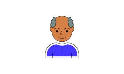 avatar people vector person flat user business icon symbol character illustration 