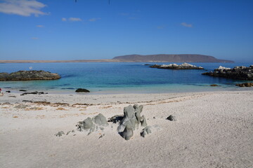 Plage eau turquoise Bahia Inglesa Caldera Chili Amérique Latine