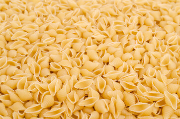 Dry shell pasta