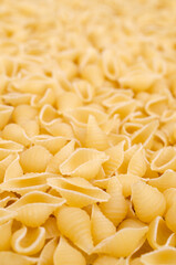Dry shell pasta