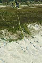 Dutch landscapes from out of a plane