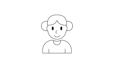 avatar people vector person flat user business icon symbol character illustration 