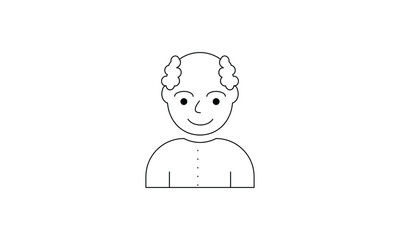 avatar people vector person flat user business icon symbol character illustration 