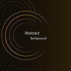 Vector background with half circles design.