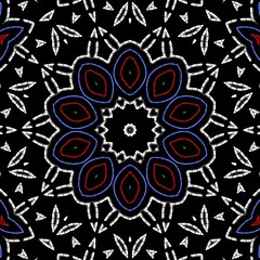 Floral pattern illustration design