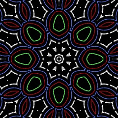 Floral pattern illustration design