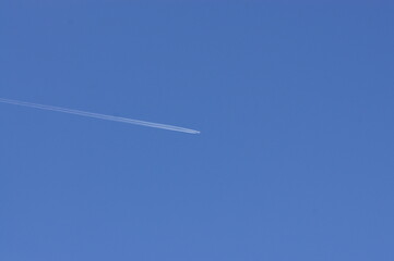 airplane in flight