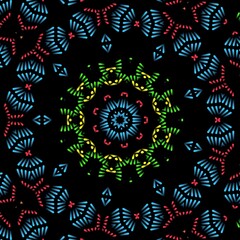 Floral pattern illustration design